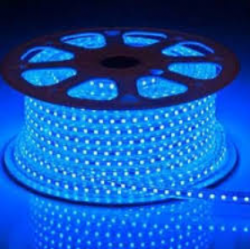 Cata 3 Çipli Şerit Led Dış Mekan 220V CT-4551 Mavi Işık