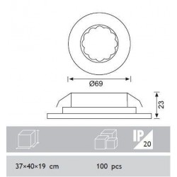 Jupiter LED Spot Trafolu LW966 - Gün Işığı Jupiter LED Spot Trafolu LW966 - Gün Işığı