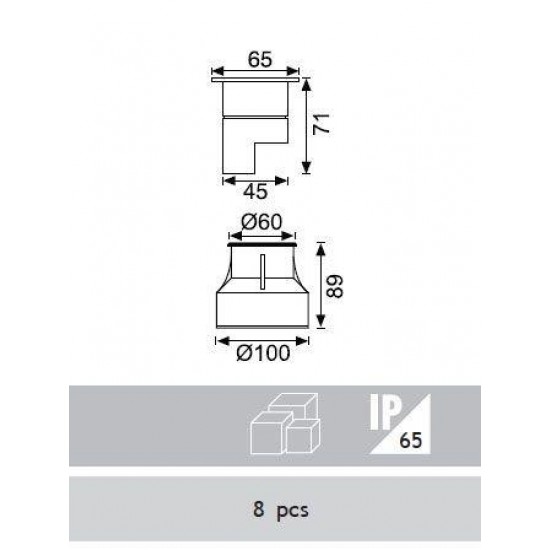 Jupiter Ledli Yer Armatürü LG947