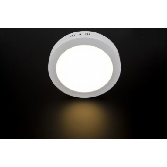 Cata 18W Sıva Üstü Damla Led Armatür - Siyah Çerçeve-CT-5233S