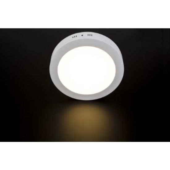 Cata 25W Damla Yuvarlak Sıva Üstü Led Panel Armatür CT-5271 - Gün Işığı Plastik Kasa