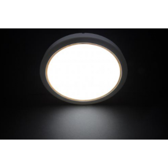 Cata 30W Damla Yuvarlak Sıva Üstü Led Panel Armatür CT-5273 - Beyaz Işık Plastik Kasa