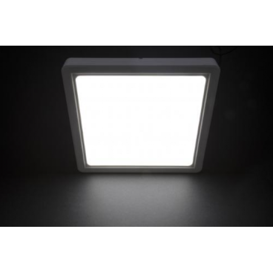 Cata 30W Damla Kare Sıva Üstü Led Panel Armatür CT-5274 - Beyaz Işık Alüminyum Kasa