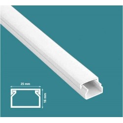 Mutlusan 25x16 mm Kablo Kanalı-Eko