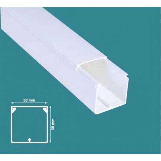 Mutlusan 50x50 mm Kablo Kanalı-Eko Mutlusan 50x50 mm Kablo Kanalı-Eko