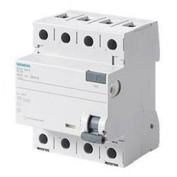 Siemens 5SV4342-0 3x25A 30mA Kaçak Akım Koruma Rölesi Siemens 5SV4342-0 3x25A 30mA Kaçak Akım Koruma Rölesi