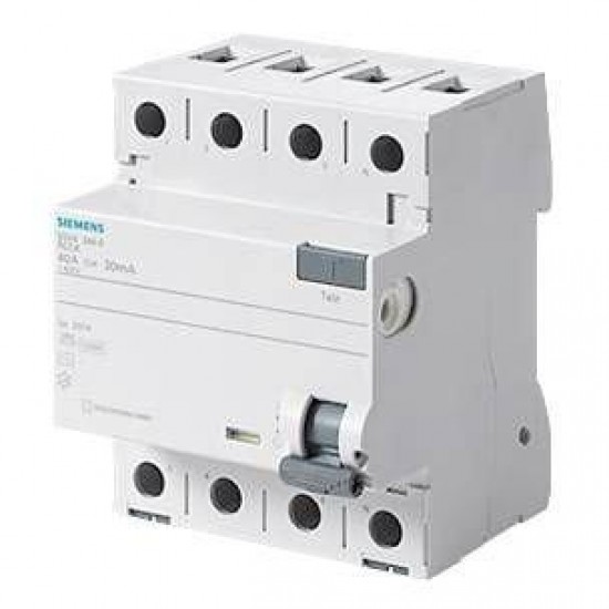 Siemens 5SV4344-0 3x40A 30mA Kaçak Akım Koruma Rölesi