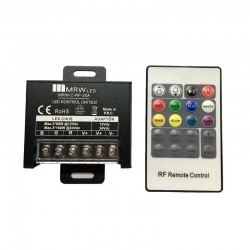 Mervesan Rgb Şerit Led Kumandası MRW-C-RF-20A Mervesan Rgb Şerit Led Kumandası MRW-C-RF-20A