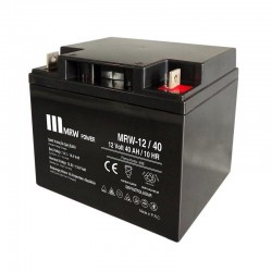 Mervesan Kurşun / Asit Kuru Tip Akü MRW-12/40 Mervesan Kurşun / Asit Kuru Tip Akü MRW-12/40