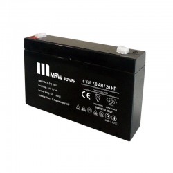 Mervesan Kurşun / Asit Kuru Tip Akü MRW-6/7 Mervesan Kurşun / Asit Kuru Tip Akü MRW-6/7