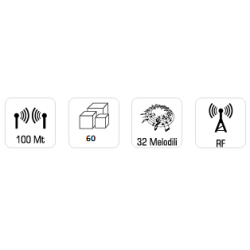 Cata CT-101 Kumandalı Zil Cata CT-101 Kumandalı Zil