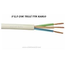 3x2,5 TTR Kablo